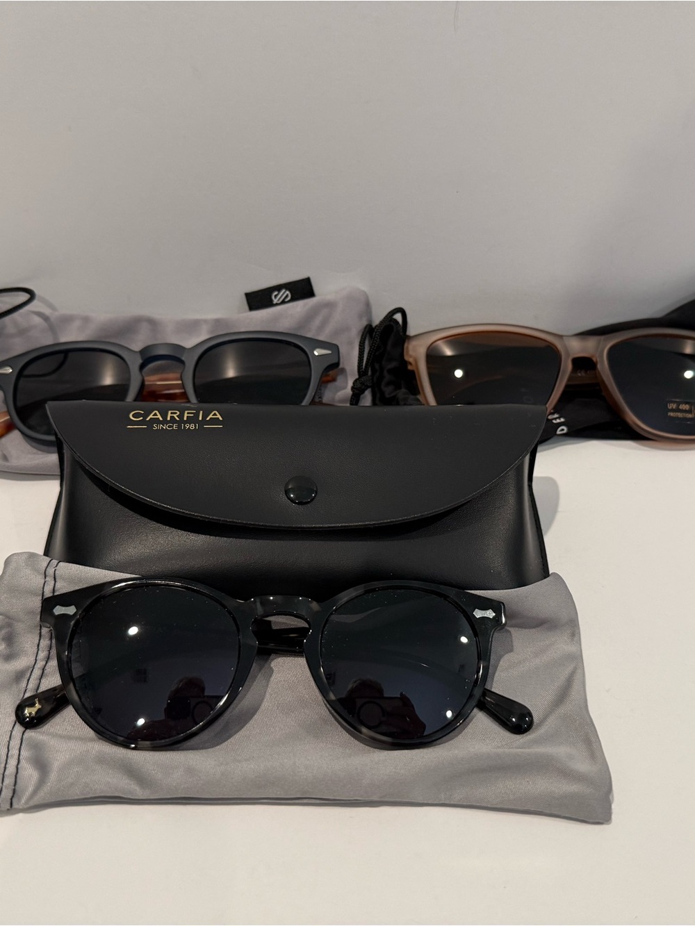 Lot of 3 Pair Sunglasses, assorted brands